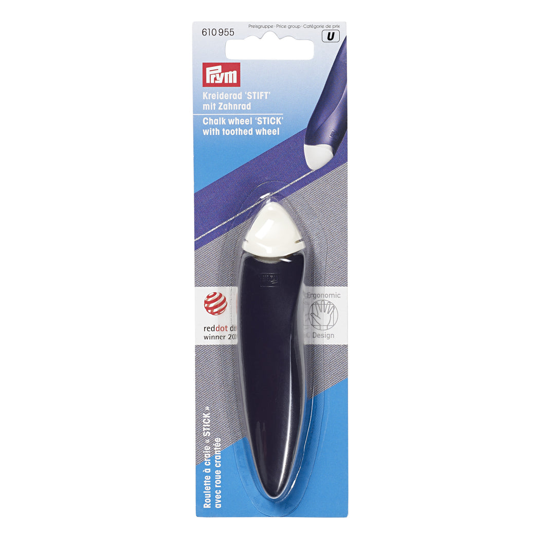 Prym Ergonomic Chalk Wheel Stick and Refills