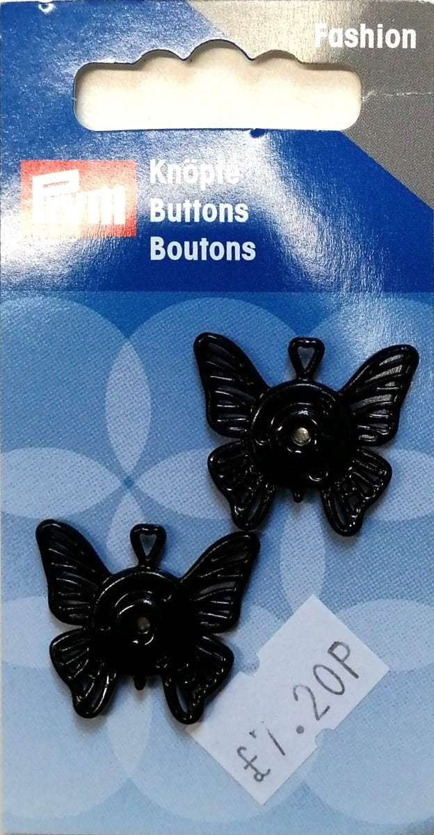 butterfly snap button